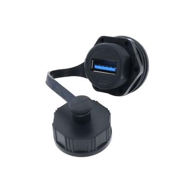 Waterproof IP67 USB2.0/3.0 Data Connector with Cable