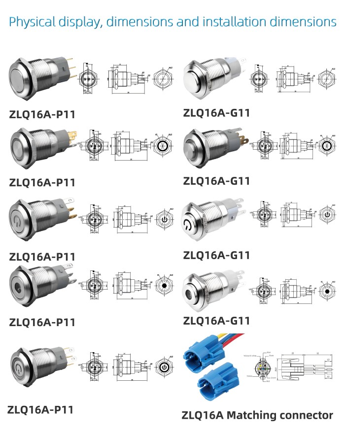 parameter of button switch