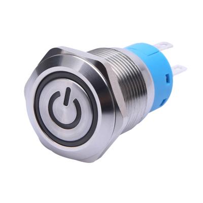 16mm 19mm 22mm Anti-vandal Push Button Switch