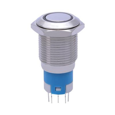 16mm Vandal Resistant Ring Indicator pushbutton switch