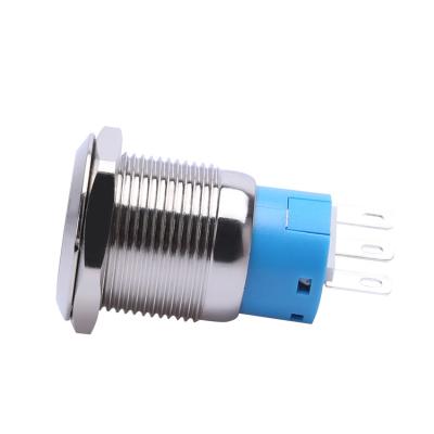 16mm 19mm 22mm dustproof safety metal push button switch